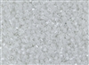 8/0 HEX Japanese Toho Seed Beads - White Opaque Luster #121