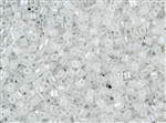 8/0 HEX Japanese Toho Seed Beads - White Ceylon Pearl #141