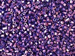 8/0 HEX Japanese Toho Seed Beads - Purple Metallic #461