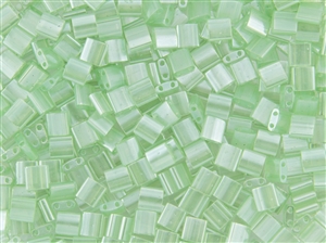 Miyuki Tila 5mm Glass Beads - Sea Foam Green Luster #TL370