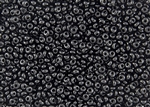 3MM Magatama Toho Japanese Seed Beads - Opaque Jet Black #49