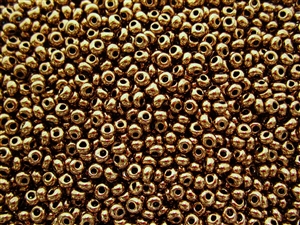 3MM Magatama Toho Japanese Seed Beads - Bronze Metallic #221