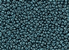 3MM Magatama Toho Japanese Seed Beads - Teal Blue Metallic #519