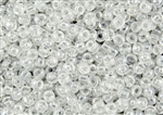 3/0 Toho Japanese Seed Beads - Transparent Crystal Luster #101