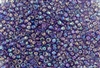 6/0 Toho Japanese Seed Beads - Light Purple Transparent Rainbow #166D