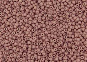 6/0 Toho Japanese Seed Beads - Dusty Rose Opaque Matte #764