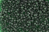 6/0 Toho Japanese Seed Beads - Emerald Green Transparent Matte #939F