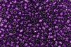 6/0 Toho Japanese Seed Beads - PermaFinish Orchid Purple Silver Lined #PF2227