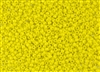 6/0 Toho Japanese Seed Beads - Hybrid Sueded Gold Opaque Dandelion Yellow #Y621