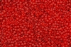 8/0 Toho Japanese Seed Beads - Lt. Siam Ruby Transparent Matte #5F