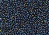 8/0 Toho Japanese Seed Beads - Navy Blue Iris Metallic Matte #82F