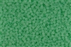 8/0 Toho Japanese Seed Beads - Green Ceylon Pearl Matte #144F