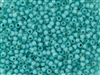 8/0 Toho Japanese Seed Beads - Turquoise Opal Silver Lined #2104