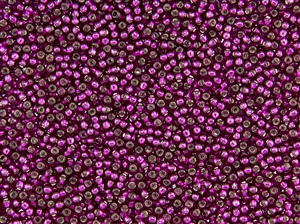 8/0 Toho Japanese Seed Beads - Dragonfruit Silver Lined #2223