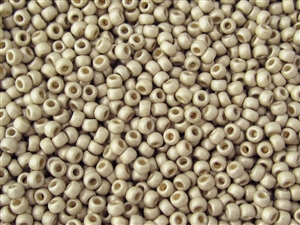 8/0 Toho Japanese Seed Beads - PermaFinish Silver Metallic Matte #PF558F