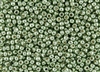 8/0 Toho Japanese Seed Beads - PermaFinish Lime Green Metallic #PF560