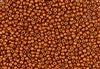 8/0 Toho Japanese Seed Beads - PermaFinish Burnt Orange Metallic Matte #PF562F