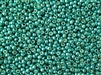 8/0 Toho Japanese Seed Beads - PermaFinish Turquoise Metallic #PF569