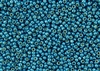8/0 Toho Japanese Seed Beads - PermaFinish Aqua Sky Metallic #PF582