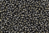8/0 Toho Japanese Seed Beads - PermaFinish Meteorite Grey Metallic Matte #PF595F