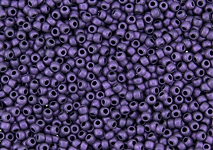 8/0 Toho Japanese Seed Beads - Hybrid Sugar Plum Metallic Suede #Y612