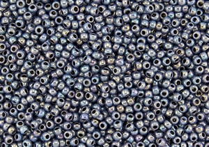 8/0 Toho Japanese Seed Beads - Hybrid Oxidized Bronze Blueberry #Y861