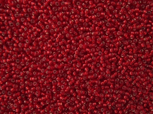 11/0 Toho Japanese Seed Beads - Dark Ruby Silver Lined #25C