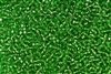 11/0 Toho Japanese Seed Beads - Kelly Green Silver Lined #27