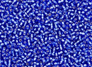 11/0 Toho Japanese Seed Beads - Sapphire Silver Lined #35