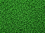 11/0 Toho Japanese Seed Beads - Bright Green Opaque #47