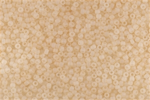 11/0 Toho Japanese Seed Beads - Cream Ceylon Pearl Matte #147F