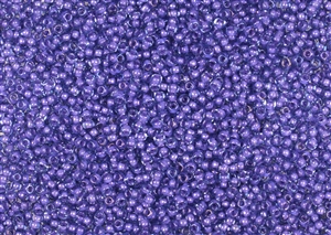 11/0 Toho Japanese Seed Beads - Purple Lined Light Sapphire #934