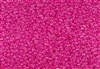 11/0 Toho Japanese Seed Beads - Magenta Pink Lined Crystal #1078