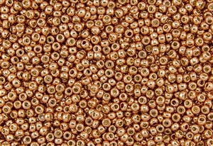 11/0 Toho Japanese Seed Beads - PermaFinish Copper Metallic #PF551D