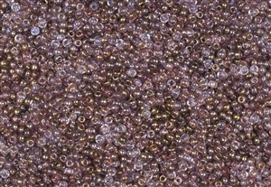 11/0 Toho Japanese Seed Beads - Hybrid Pale Amethyst Gold Luster #Y211 *LAST PARTIAL TUBE* 26.17 grams Discontinued