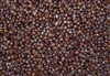 11/0 Toho Japanese Seed Beads - Hybrid Natural Picasso Matte #Y301F