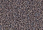 11/0 Toho Japanese Seed Beads - Hybrid Frosted Opaque Grey Bronze Vega #Y862F