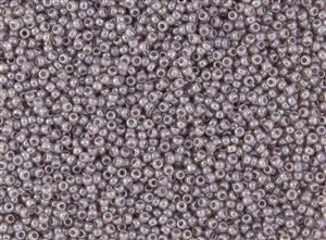 15/0 Toho Japanese Seed Beads - Light Amethyst Ceylon Pearl #151