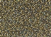 15/0 Toho Japanese Seed Beads - Bronze Lined Black Diamond Rainbow #271