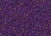 15/0 Toho Japanese Seed Beads - Raku Plum Gold Iris Metallic Matte #515F