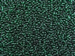 15/0 Toho Japanese Seed Beads - Emerald Green Transparent #939