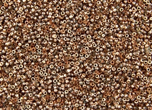 15/0 Toho Japanese Seed Beads - Hybrid Apollo Gold #Y851 **LAST TUBE, DISCONTINUED**