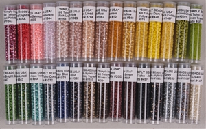 30 Tubes of 8/0 Toho Japanese Seed Beads LOT #9