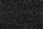 Toho Treasures Cylinder Beads - Jet Black Opaque Matte #49F