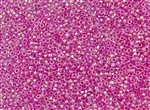Toho Treasures Cylinder Beads - Hot Pink Lined Crystal Rainbow #785