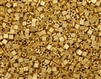 11/0 Triangle Toho Seed Beads - 24K Gold Plated Matte #712F