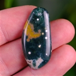 Old Stock Vein 1 - Ocean Jasper Designer Cabochon - 100% Natural - Marovato, Madagascar