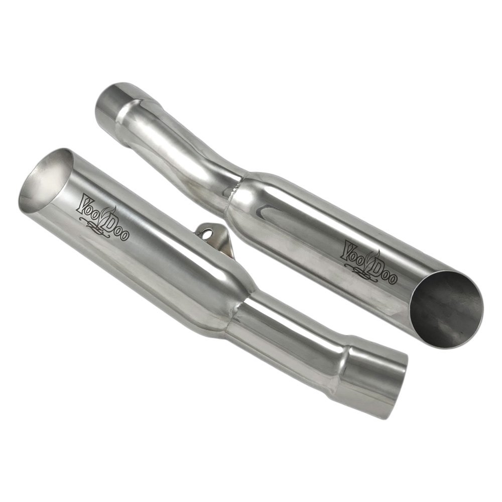 Kawasaki ZX-14R Exhaust 2012-2024 Shorty Polished Silver Pipe Sixty61