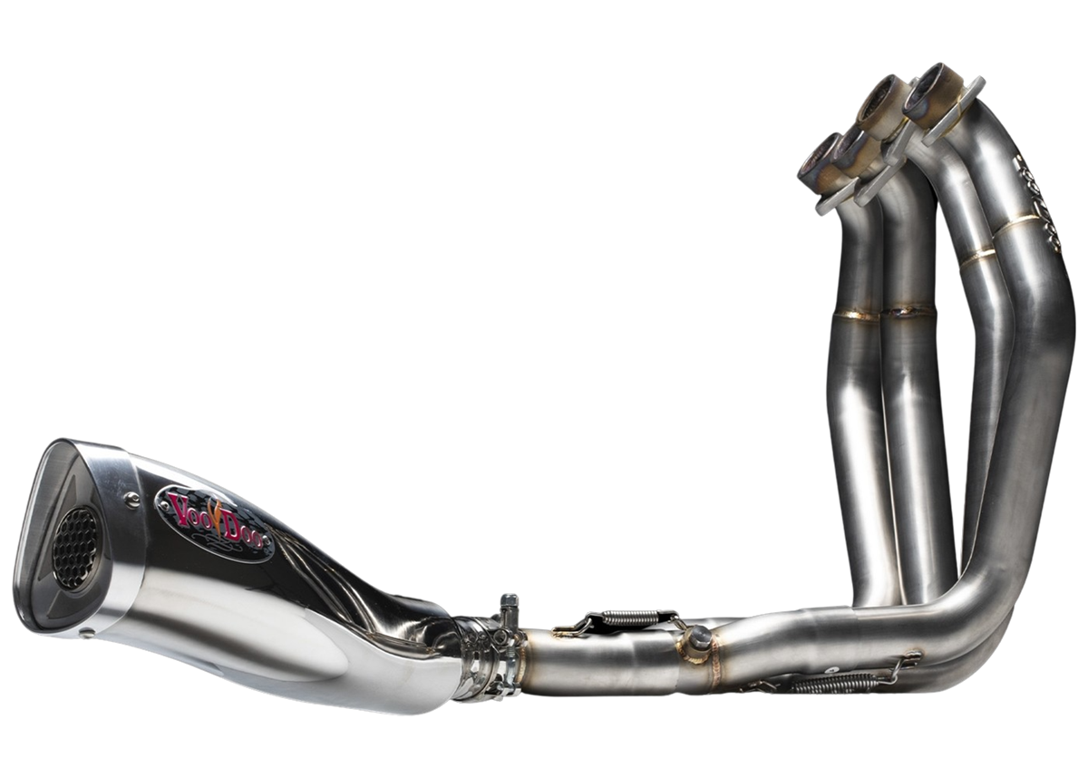 Hayabusa Exhaust 1999-2024 Mojo in Polished by Voodoo Sixty61