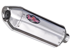 Kawasaki ZX-6R Exhaust 2009-2012 Performance Polished Silver Pipe Sixty61